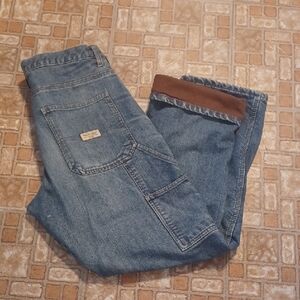 Wrangler Relaxed Fit Carpenter Jeans Lined 33x31